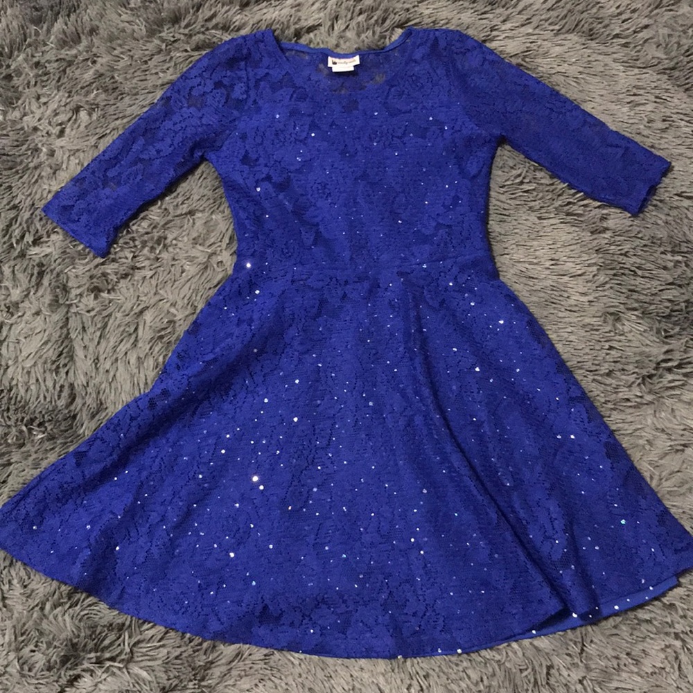 Royal blue girls dress 👗